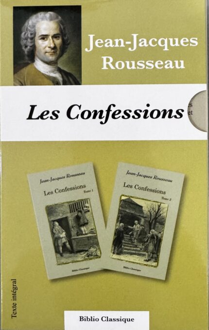 Les confessions - Coffret de 2 tomes